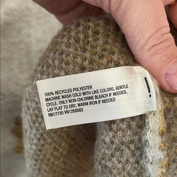 Woolrich Floral V-Neck Button Cardigan - Cream & Mustard - Picture 4 of 4